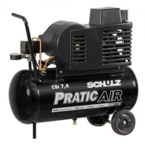 Compressor de Ar Pratic Air CSI 7,4/50 com rodas - 921.3509-0