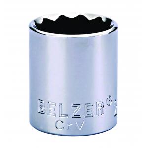 Soquete Estriado 3/8" Belzer 17mm - 203012BBR