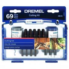 Kit para Micro Retífica Dremel c/ 69 peças DREMEL - 688-01